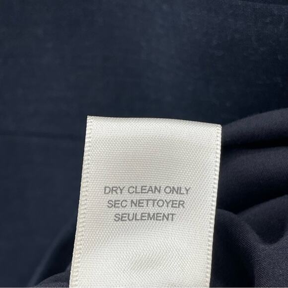 Rebecca Taylor Wool Blend Ruffle Front Tie Back Flattering Mini Dress Size 10 - Picture 8 of 8